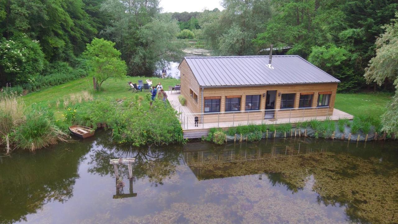 La Cabane Du Pont Du Douet Mazières-de-Touraine Eksteriør billede